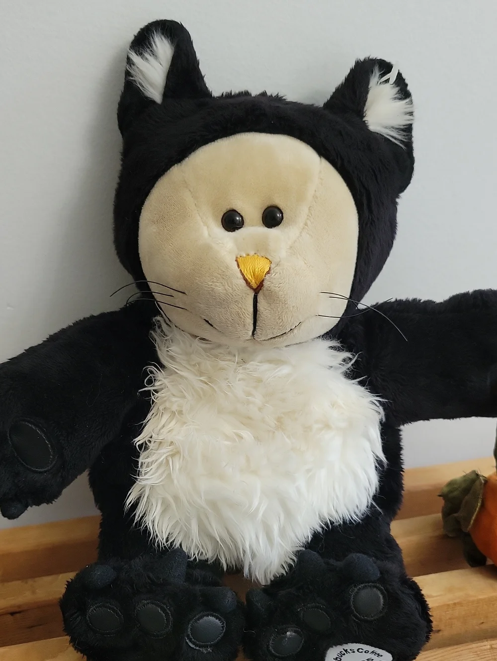 Starbucks 41st Edition In The Bearista Bear Collection 2005 Bear In Cat Costume